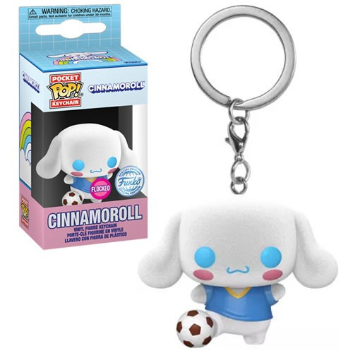 Funko - Pocket Pop! Keychains - Sanrio - Cinnamoroll (Soccer Ball) (Flocked) (Exclusive) - 6 Pack