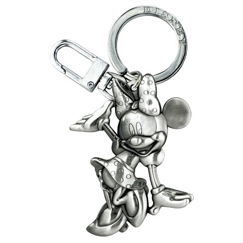 Monogram International - Keychains - Disney - Pewter Minnie Mouse Waving - 6 Pack