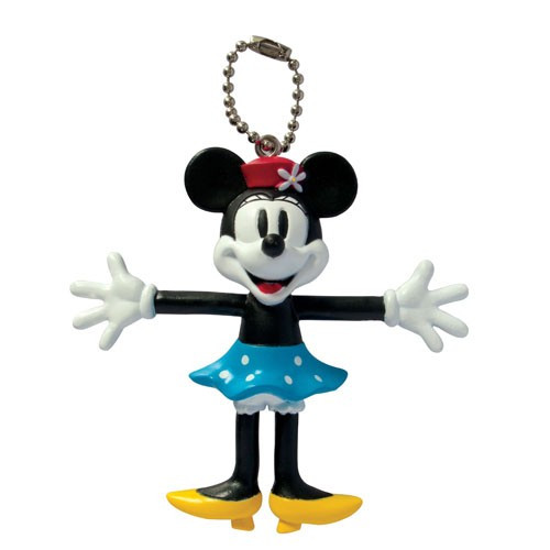 Monogram International - Keychains - Disney - Bendable Retro Minnie - 6 Pack