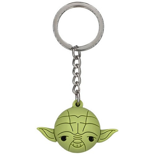 Monogram International - Keychains - Star Wars - Yoda Icon Ball Key Ring - 6 Pack