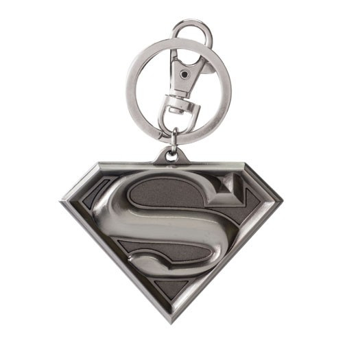 Monogram International - Keychains - DC Comic's - Pewter Superman Logo - 6 Pack