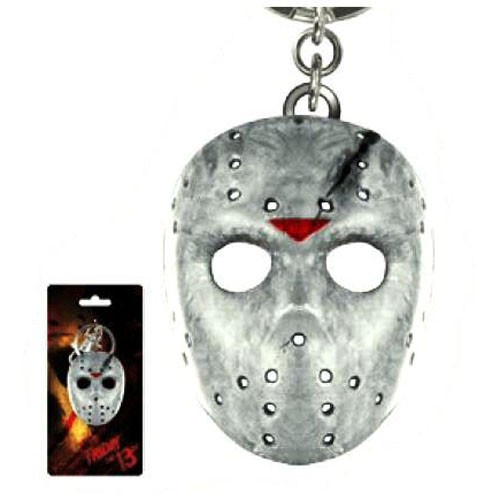 Monogram International - Keychains - Friday The 13th - Pewter Jason's Mask - 6 Pack