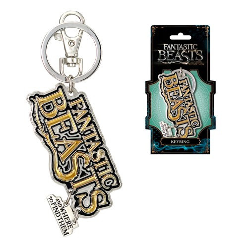 Monogram International - Keychains - Fantastic Beasts - Pewter Logo - 6 Pack
