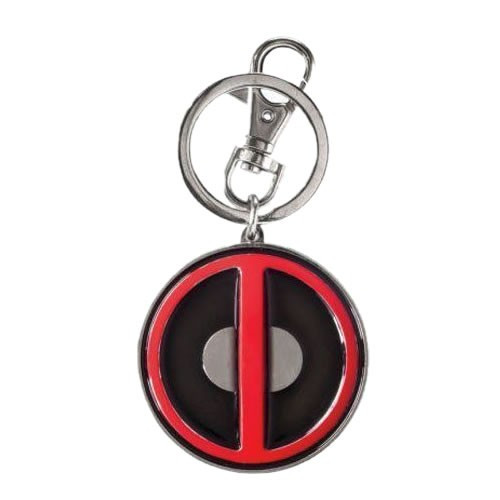 Monogram International - Keychains - Marvel - Deadpool Logo Colored Pewter Key Ring - 6 Pack