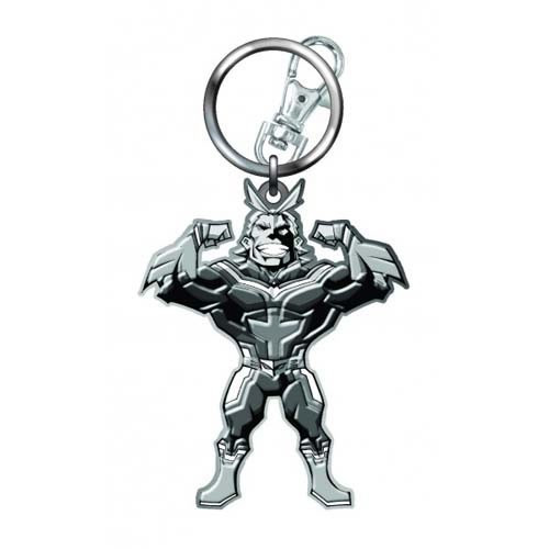 Monogram International - Keychains - My Hero Academia - Pewter All Might - 6 Pack