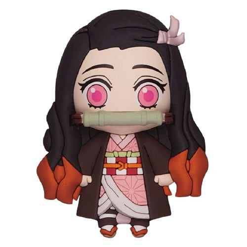 Monogram International - Magnets - Demon Slayer - Nezuko Kamado 3D Foam Magnet - 6 Pack