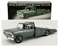 Acme 1:18 1970 Ford F-350 Ramp Truck (highland Green)- Diecast