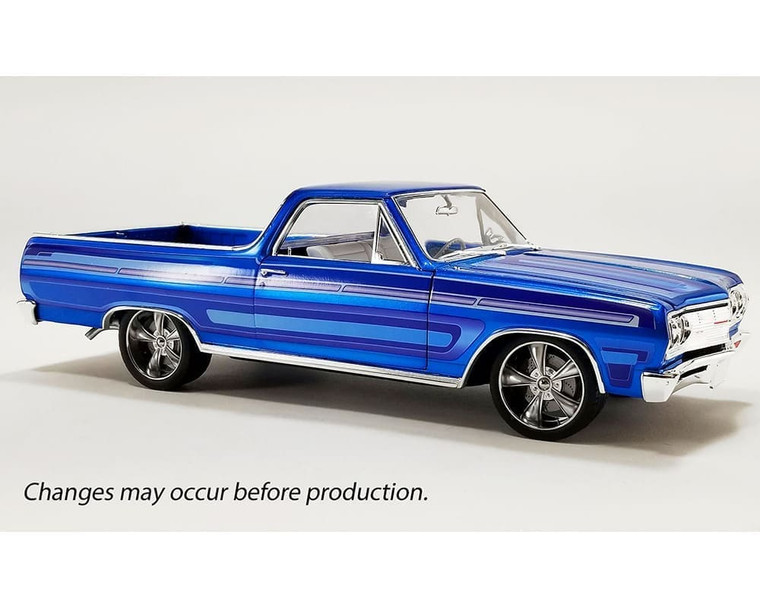 Acme 1:18 1965 Chevrolet El Camino Laser Blue Southern Kings Customs Limited 1 Of 222- Diecast