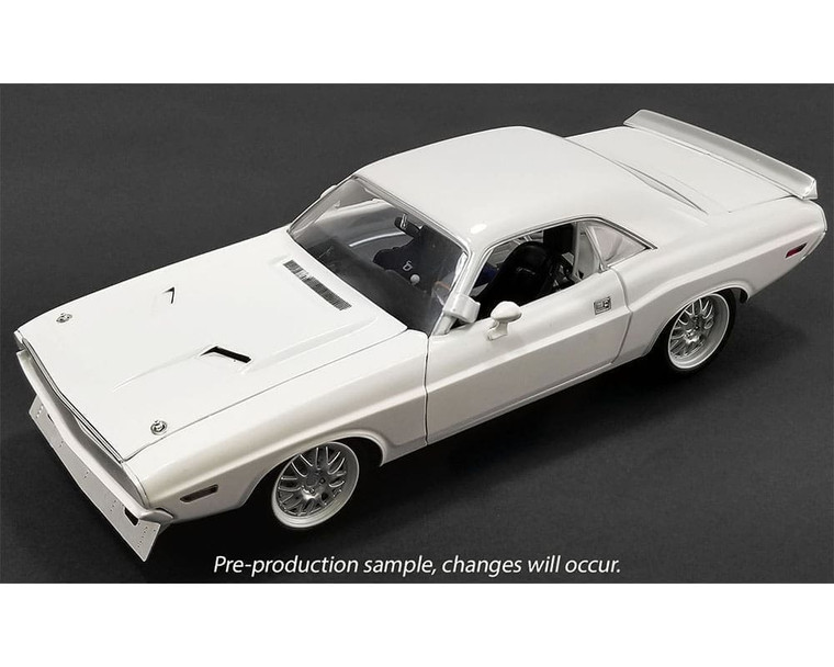 Acme 1:18 1970 Dodge Challenger Kowalski (white) Limited 1 Of 524- Diecast