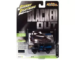 Johnny Lightning 1:64 Street Freaks 2021 Release 3 1941 Willys Gasser Pickup Blacked Out Solid Pack- Diecast