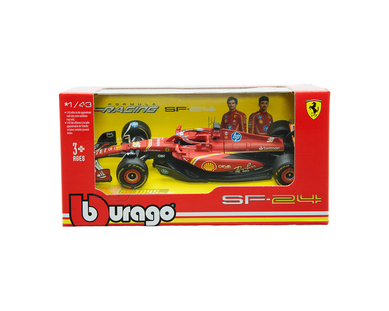 Bburago 1:43 Ferrari F1 Team Sf-24 #16 Charles Leclerc Formula Racing- Diecast