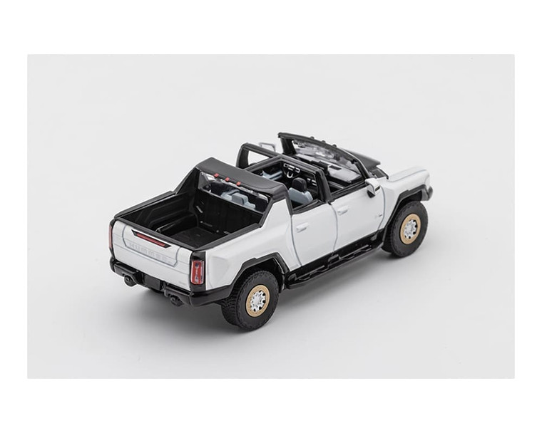 Gcd 1:64 2022 Gmc Hummer Ev Pickup (lhd) White- Diecast