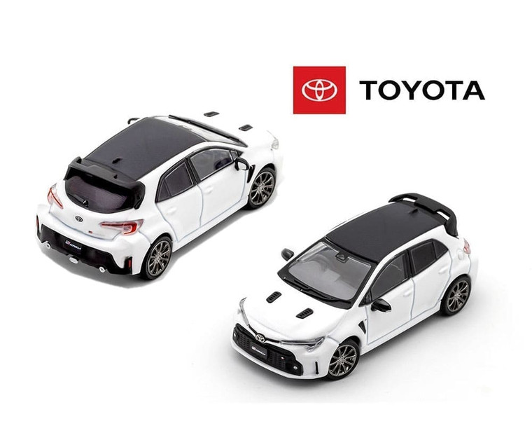 Gcd 1:64 Toyota Gr Corolla (rhd) White- Diecast