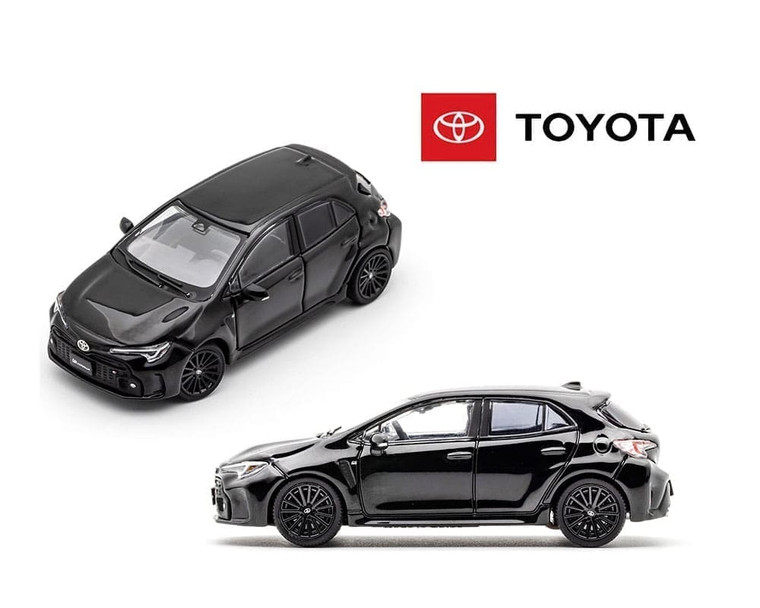 Gcd 1:64 Toyota Gr Corolla (lhd) Black- Diecast