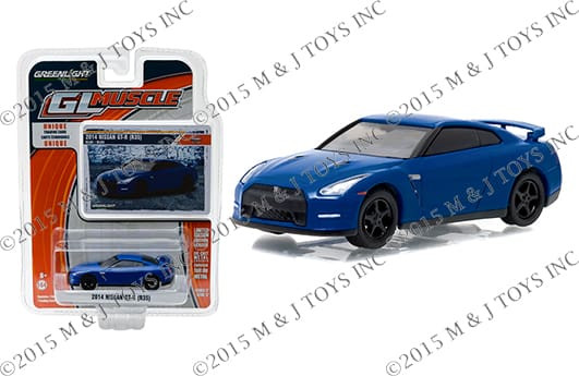 Greenlight 1:64 Gl Muscle Series 17 2014 Nissan Gt-r (r35)- Diecast