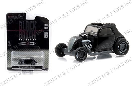 Greenlight 1:64 Black Bandit Series 14 Topo Fuel Altered Dragster- Diecast
