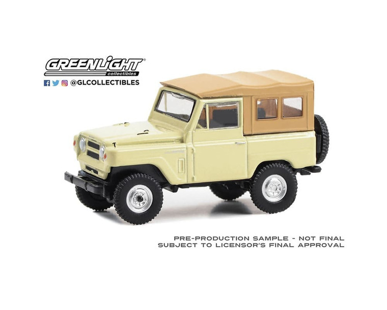 Greenlight 1:64 1978 Nissan Patrol Nissan Patrol 70th Anniversary Anniversary Collection Series 16 Solid Pack- Diecast Greenlight 1:64 1978 Nissan Patrol Nissan Patrol 70th Anniversary Anniversary Collection Series 16 Solid Pack- Diecast