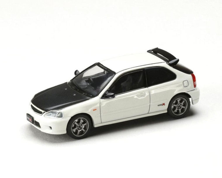Hobby Japan 1:64 Honda Civic Type R (ek9) Jdm Style Championship White With Carbon Hood Jdm64- Diecast Hobby Japan 1:64 Honda Civic Type R (ek9) Jdm Style Championship White With Carbon Hood Jdm64- Diecast