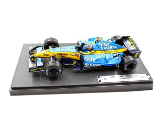 Hot Wheels Racing 1:18 Renault R25 Autodromo Carlos Pace 2005 Drivers World Champion Fernando Alonso Sao Paulo, Brazil- Diecast