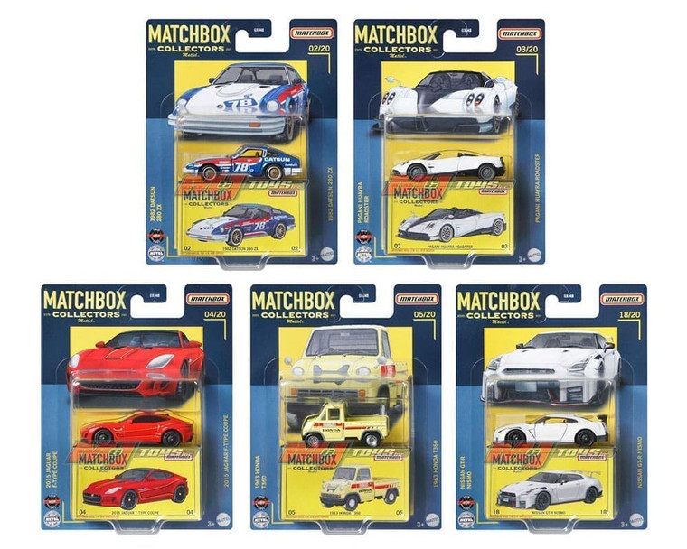 Matchbox 1:64 Collectors Super Fast Assortment 2022 L Case- Diecast