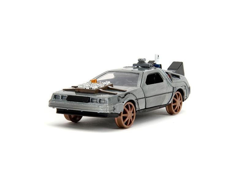Jada 1:32 Back To The Future Part Iii Time Machine Rail Version- Diecast