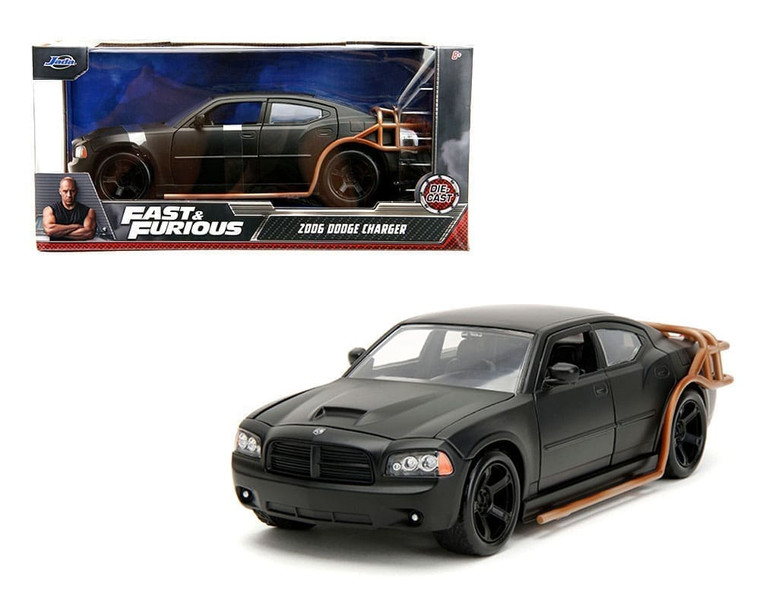 Jada 1:24 2006 Dodge Charger Heist Car Fast & Furious- Diecast