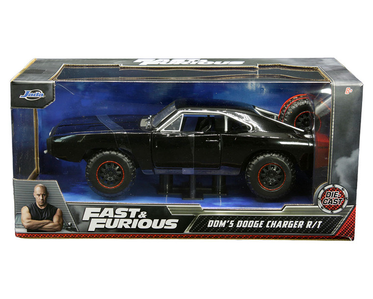 Jada 1:24 Doms Dodge Charger R/t Off-road Version (black) Fast & Furious- Diecast