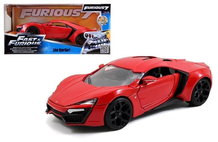 Jada 1:24 Lykan Hypersport Fast & Furious- Diecast