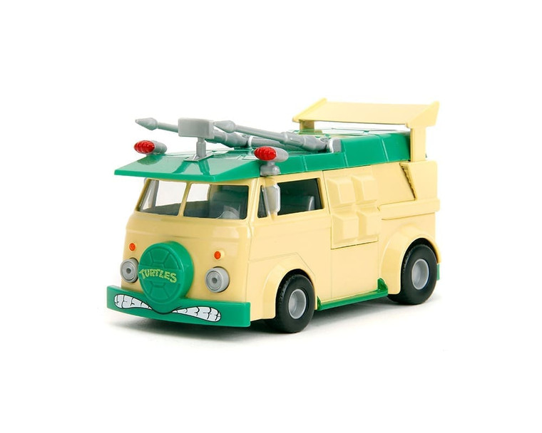 Jada 1:32 Teenage Mutant Ninja Turtles Party Wagon Hollywood Rides- Diecast