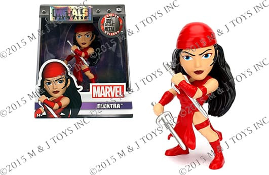 Jada 4 Metals Marvel Elektra (m351)- Diecast