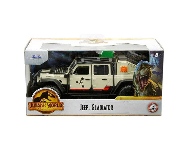 Jada 1:32 Jeep Gladiator Jurassic World Dominion Hollywood Rides- Diecast