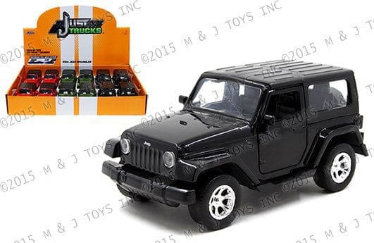 Jada 1:32 Display Box Just Trucks 2014 Jeep Wrangler- Diecast