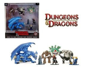 Jada 1.65 Dungeons & Dragons Mega Pack Nano Metalfigs- Diecast