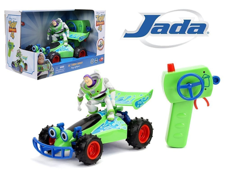 Jada Radio Control Toy Story 4 Rc Turbo Buggy With Buzz Lightyear- Diecast