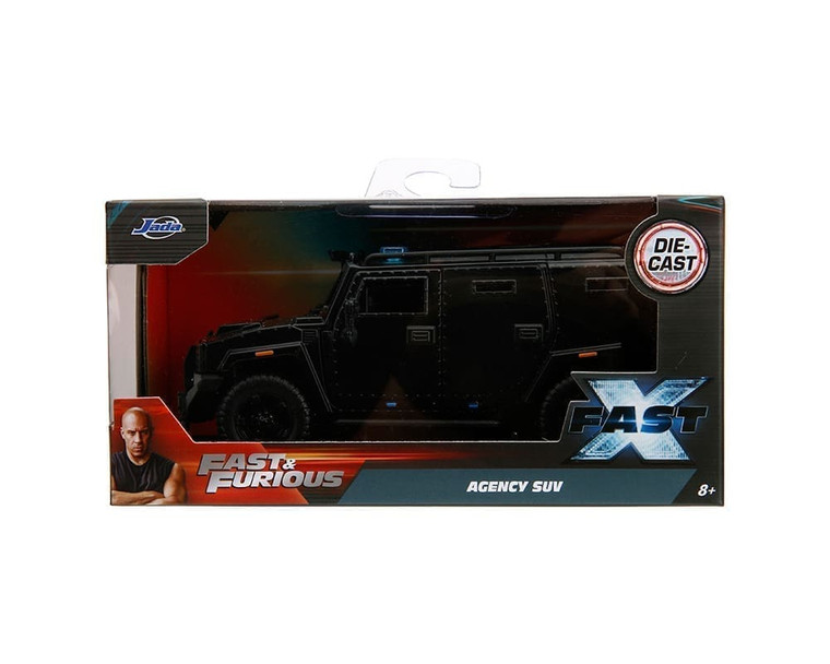 Jada 1:32 Agency Suv Black Fast & Furious: Fast X- Diecast