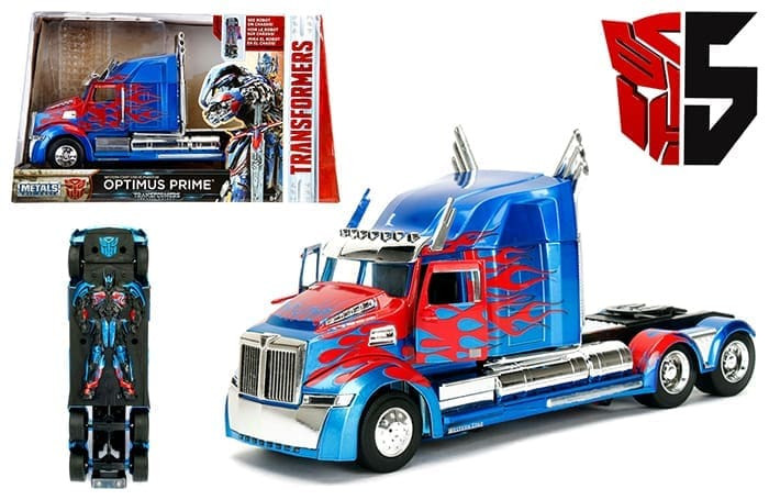 Jada 1:24 Optimus Prime Transformers 5 Hollywood Ride- Diecast