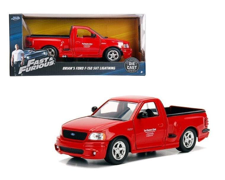 Jada 1:24 Brians Ford F150 Svt Lightning Fast And Furious- Diecast