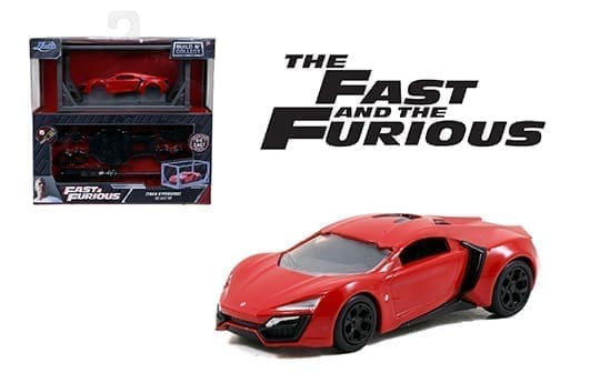 Jada 1:55 Lykan Hypersport Fast & Furious Build N Collect- Diecast