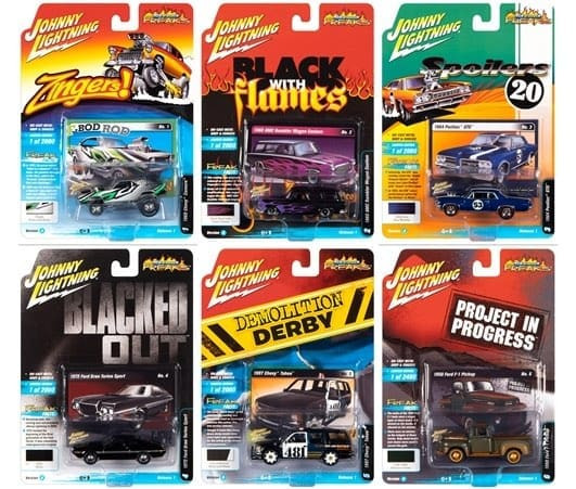 Johnny Lightning 1:64 Street Freaks 2020 Release 1 Version A Assortment (6 Styles)- Diecast