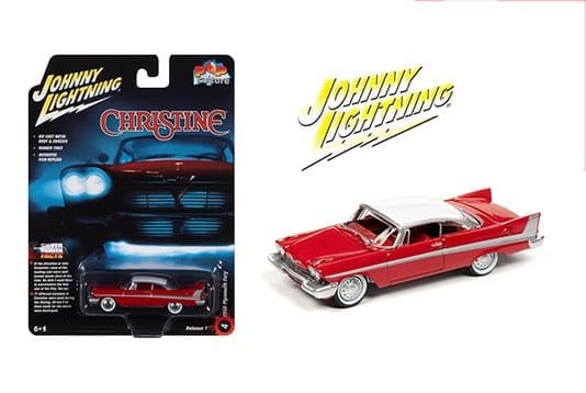 Johnny Lightning 1:64 Christine- Plymouth 1958 Fury ( Daytime Version) Rd- Diecast