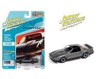 Johnny Lightning 1:64 Classic Gold 1984 Pontiac Firebird (silver Sand Gray)- Diecast