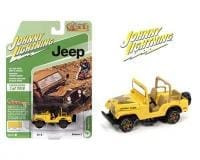 Johnny Lightning 1:64 Classic Gold Jeep Cj-5 Yellow Eagle- Diecast