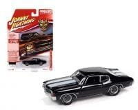 Johnny Lightning 1:64 Muscle Cars Usa 2021 Release 2b 1971 Chevrolet Chevelle Ss454 Black- Diecast
