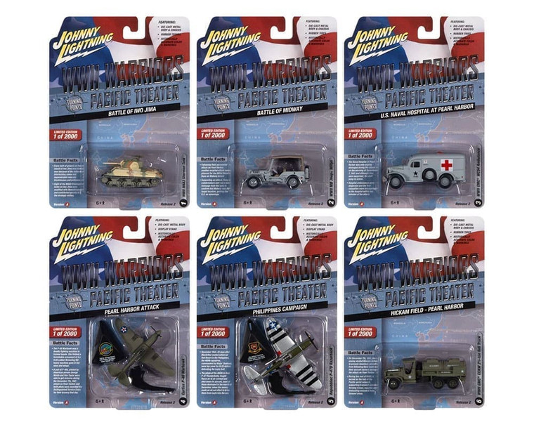 Johnny Lightning 1:64 Military 2022 Release 2 Version A Assortment- Diecast