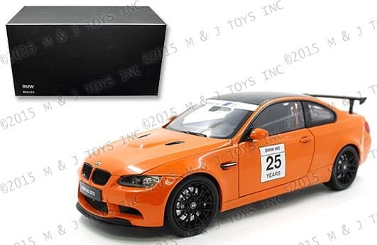 Kyosho 1:18 Bmw M3 Gts Fire 25 Year Anniversary (orange)- Diecast