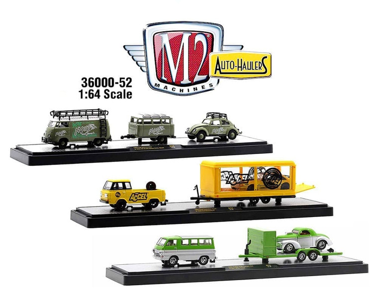 M2 1:64 Auto Haulers Wave 52 Assortment- Diecast