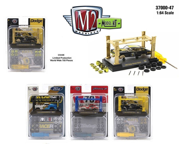 M2 Machines 1:64 Model-kit Series 47 Assortment- Diecast