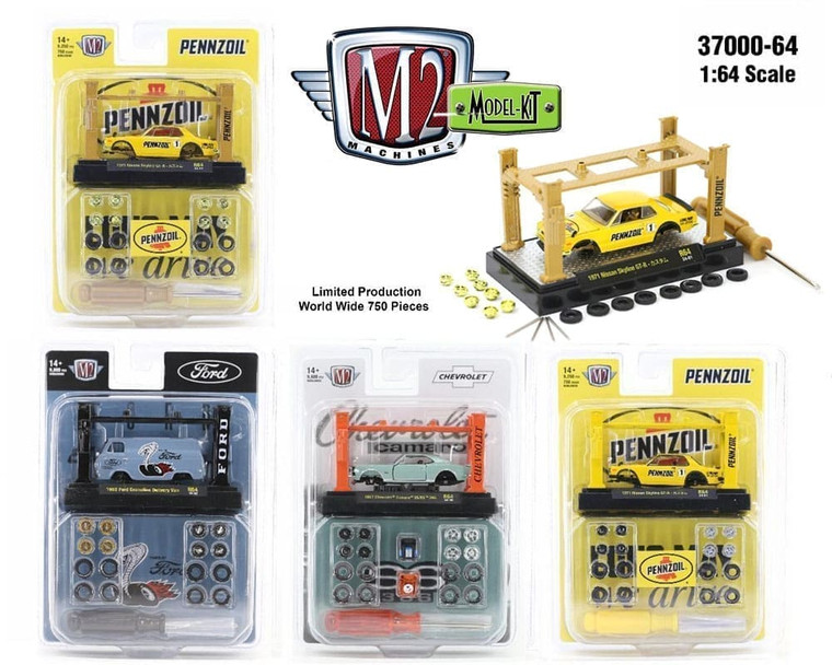 M2 Machines 1:64 Model-kit Release 64 Assortment- Diecast