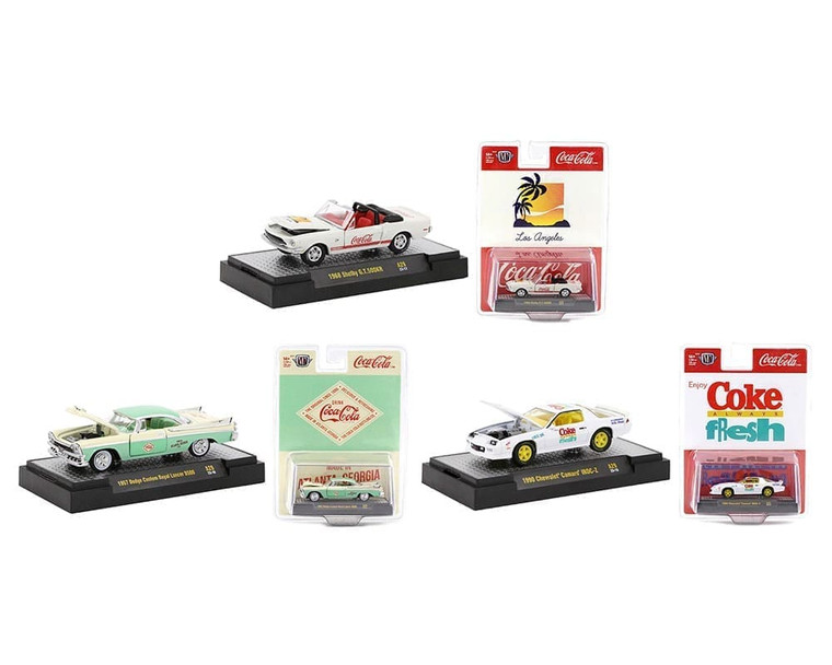 M2 Machines 1:64 Coca-cola 2023 Release A29 Assortment- Diecast