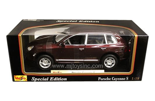 Maisto 1:18 Special Edition Porsche Cayenne S Red- Diecast
